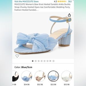 Blue Heels for Bridal Shower Something Blue